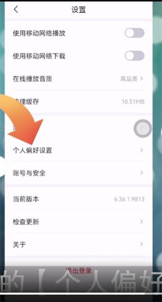 《云听》怎么设置个人偏好？