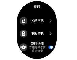 华为手表watch 3 pro new设置密码