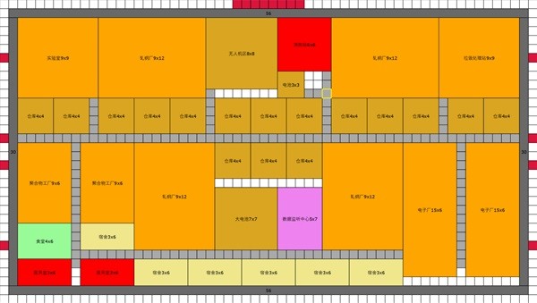 《伊克西翁IXION》前中期空港及工业区布局推荐