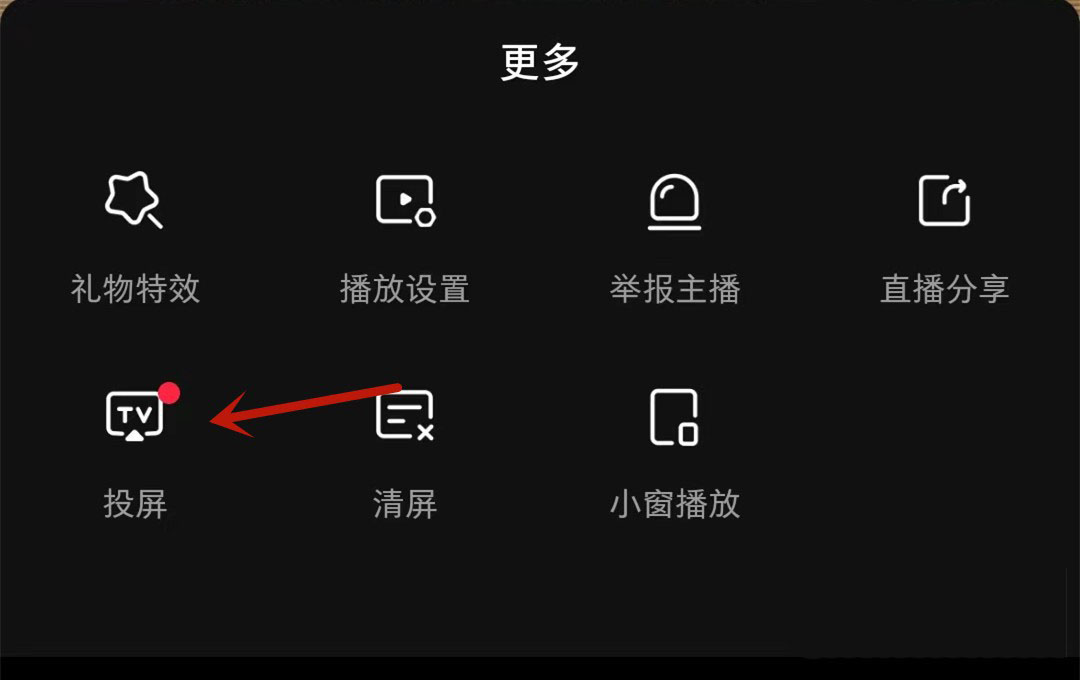 《小红书》直播怎么投屏到电视上